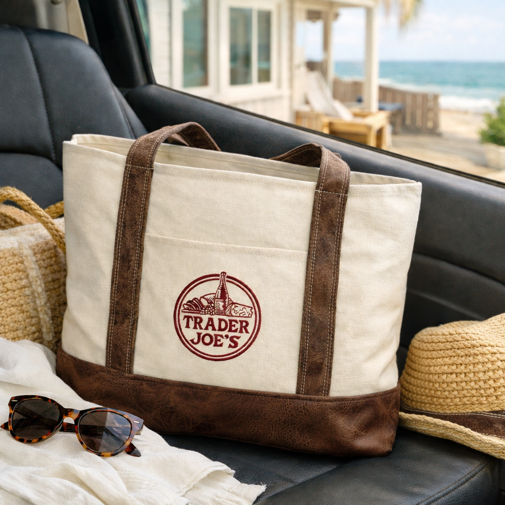 Trader Joe Canvas Tote | The Classic Canvas Carryall