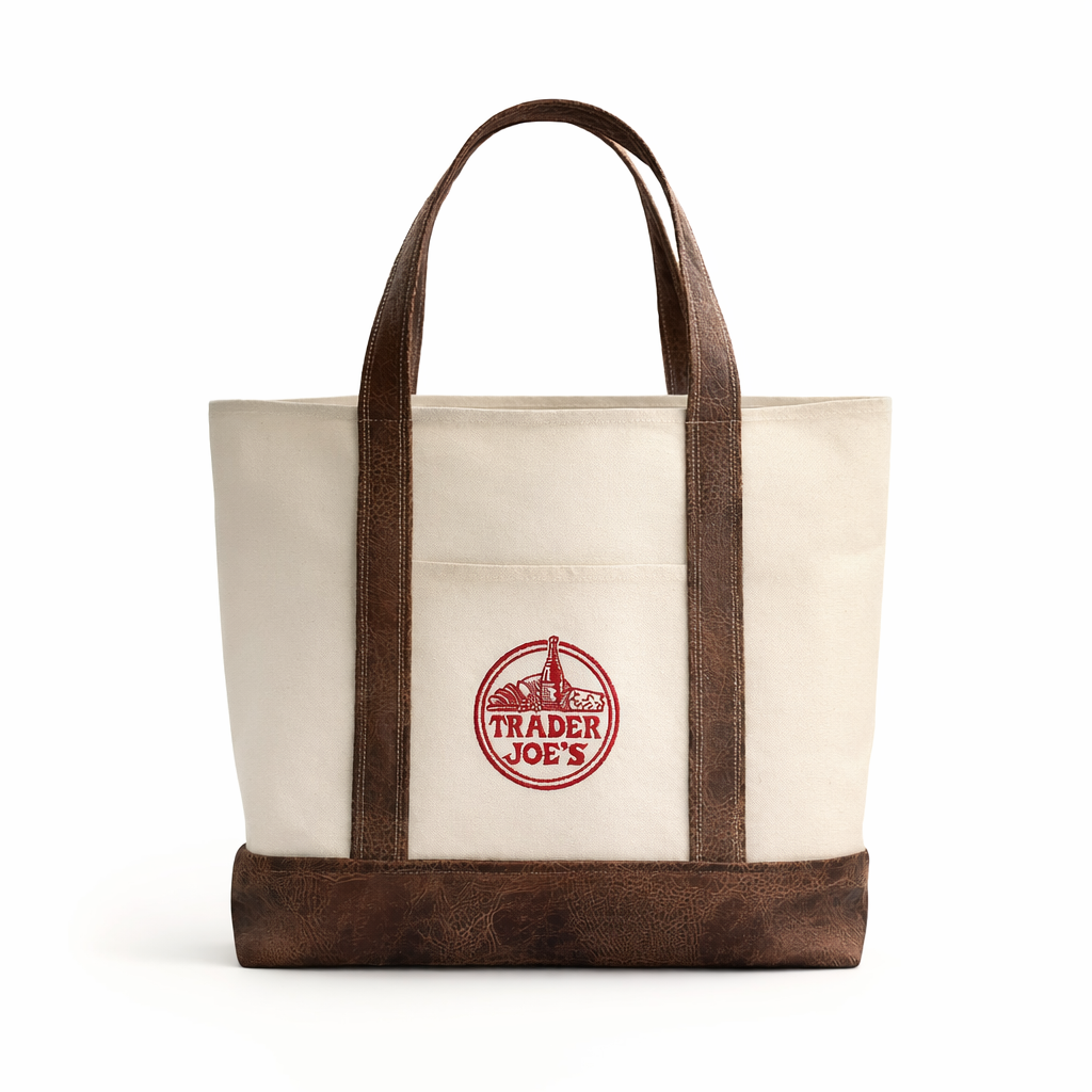 Trader Joe Canvas Tote | The Classic Canvas Carryall