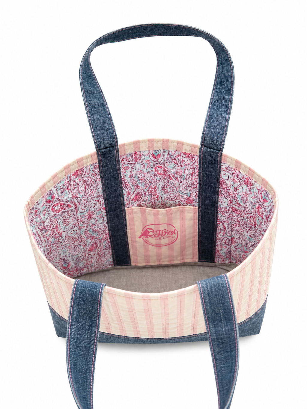 Reversible Quilted Tote | The Sweet Water Social Tote