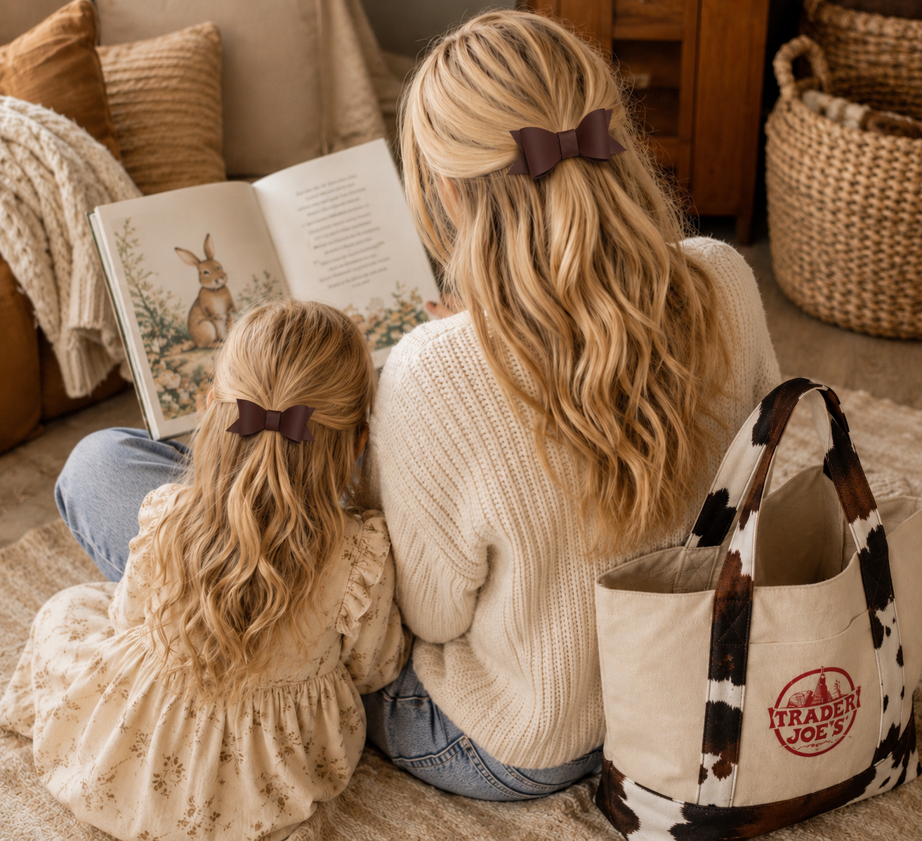 Heritage leather bows