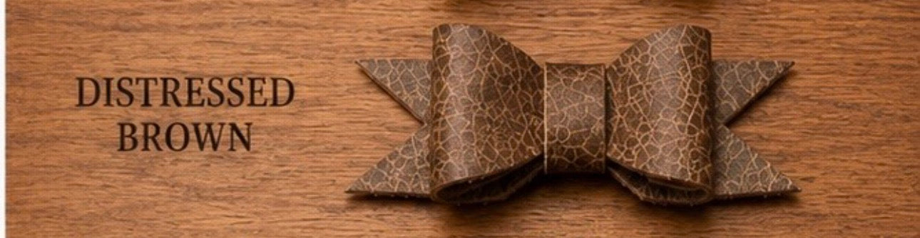 Heritage leather bows