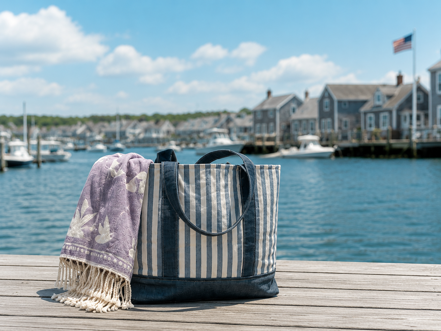 Quilted Tote | The Nantucket Quilted Tote
