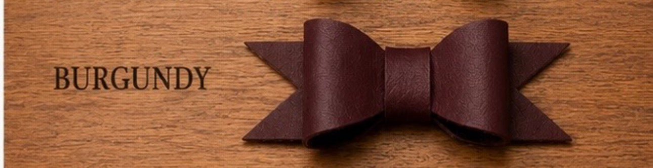 Heritage leather bows