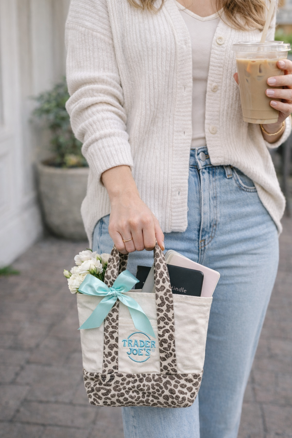 Trader Joe Mini Canvas | Cute as a Button Magnolia Mini